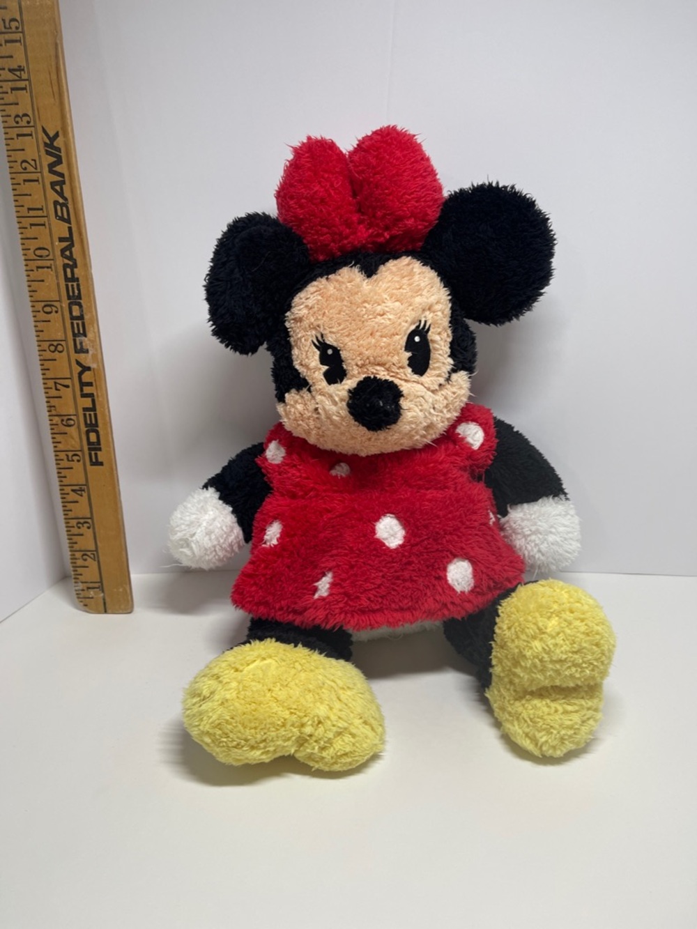 Disney Minnie Mouse Huggable 15" Plush Stuffed Animal Small